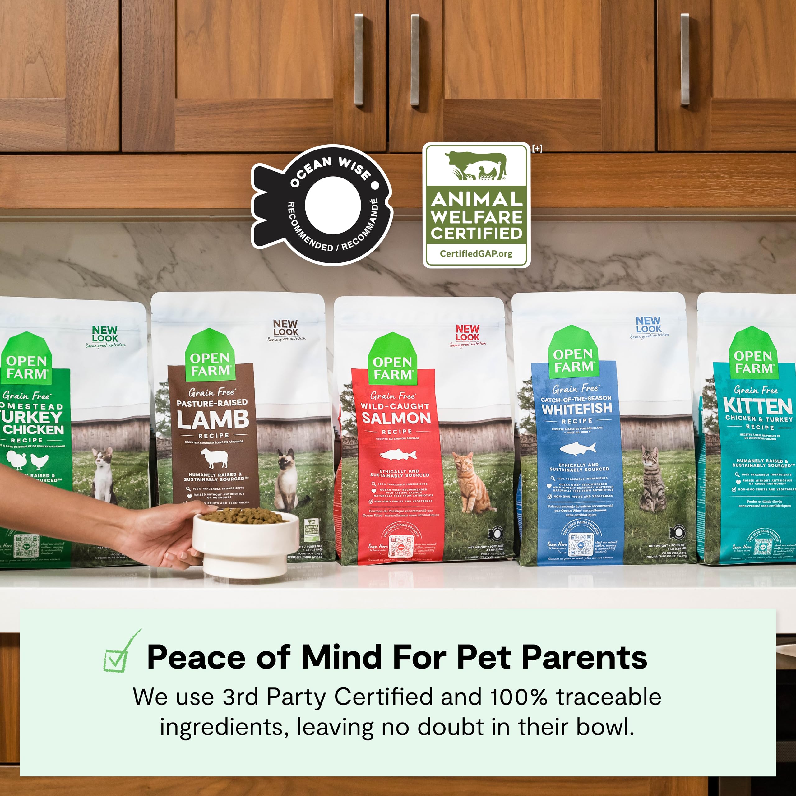Open Farm Prebiotic fibers aid digestion and gut comfort in daily meals.