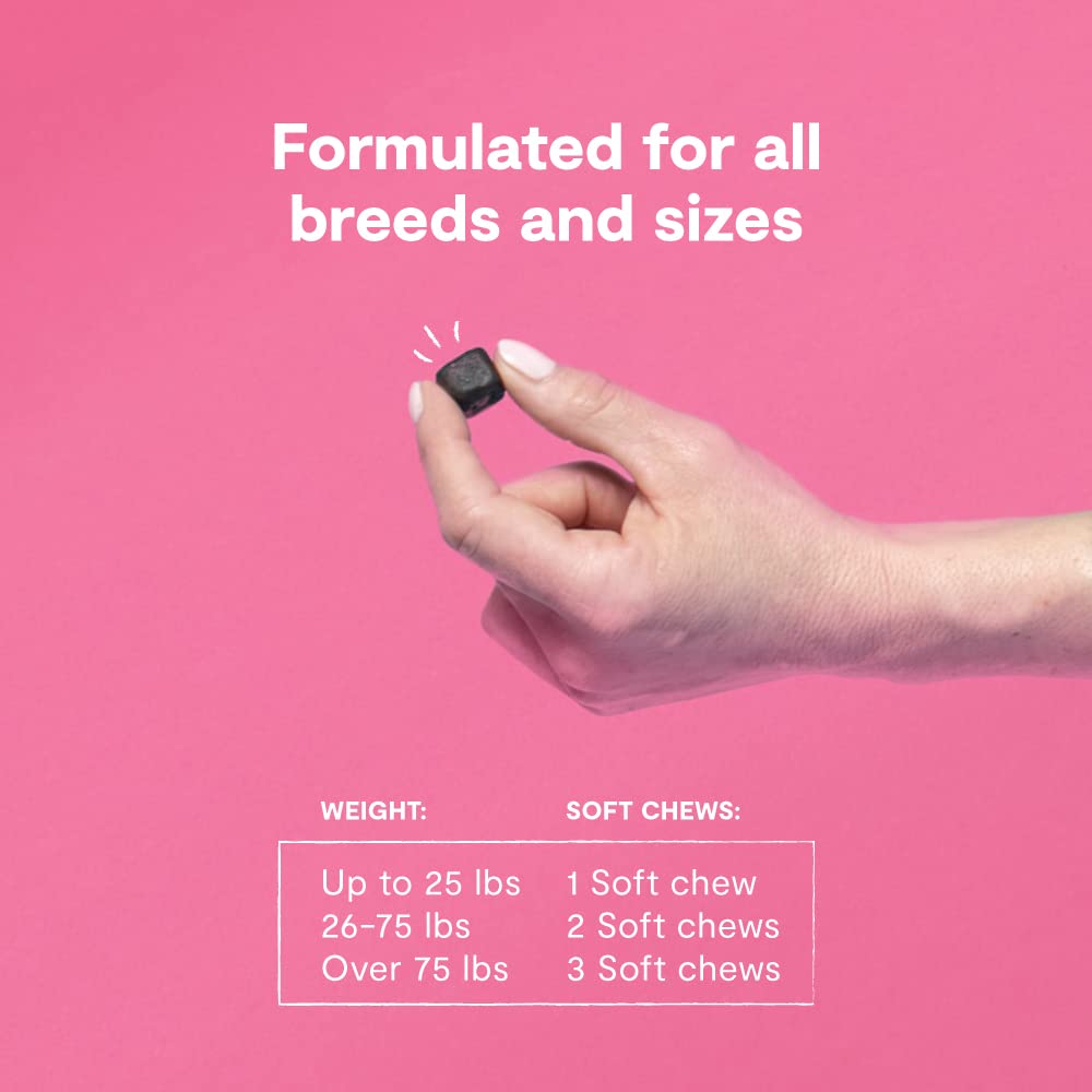 Open Farm Skin & Coat Chews ingredients panel showing traceable vet-approved components.