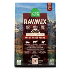 Open Farm RawMix Front Range bag featuring humanely sourced ingredients for balanced dog nutrition