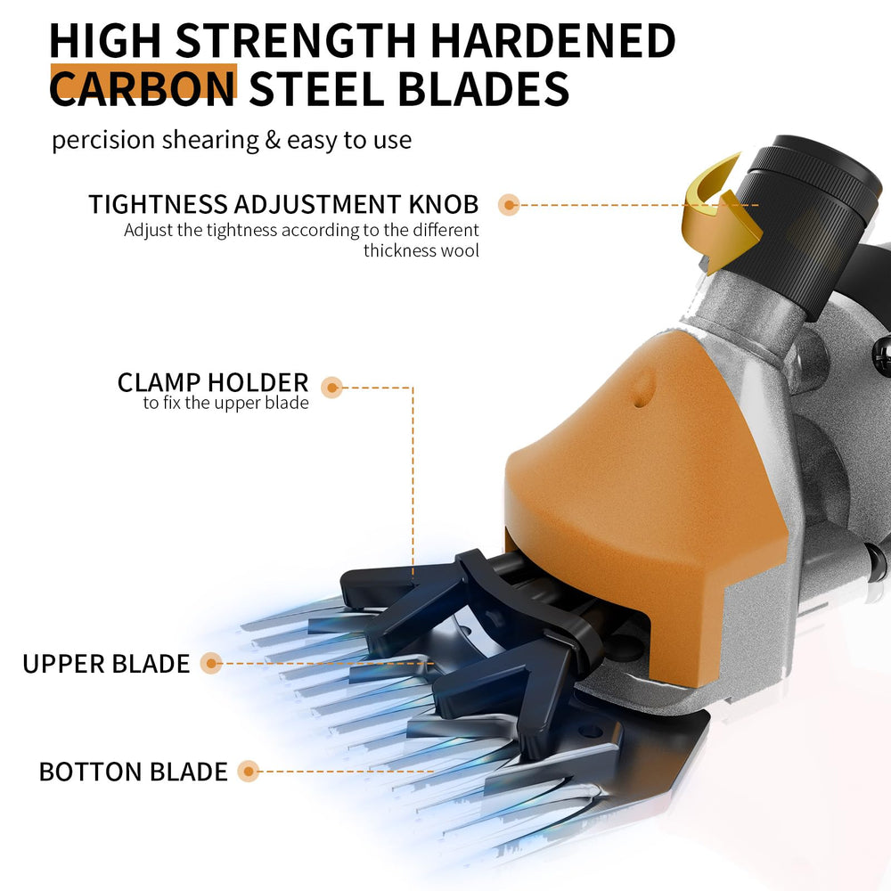 Openhahaha cooling vents prevent overheating during long grooming sessions.