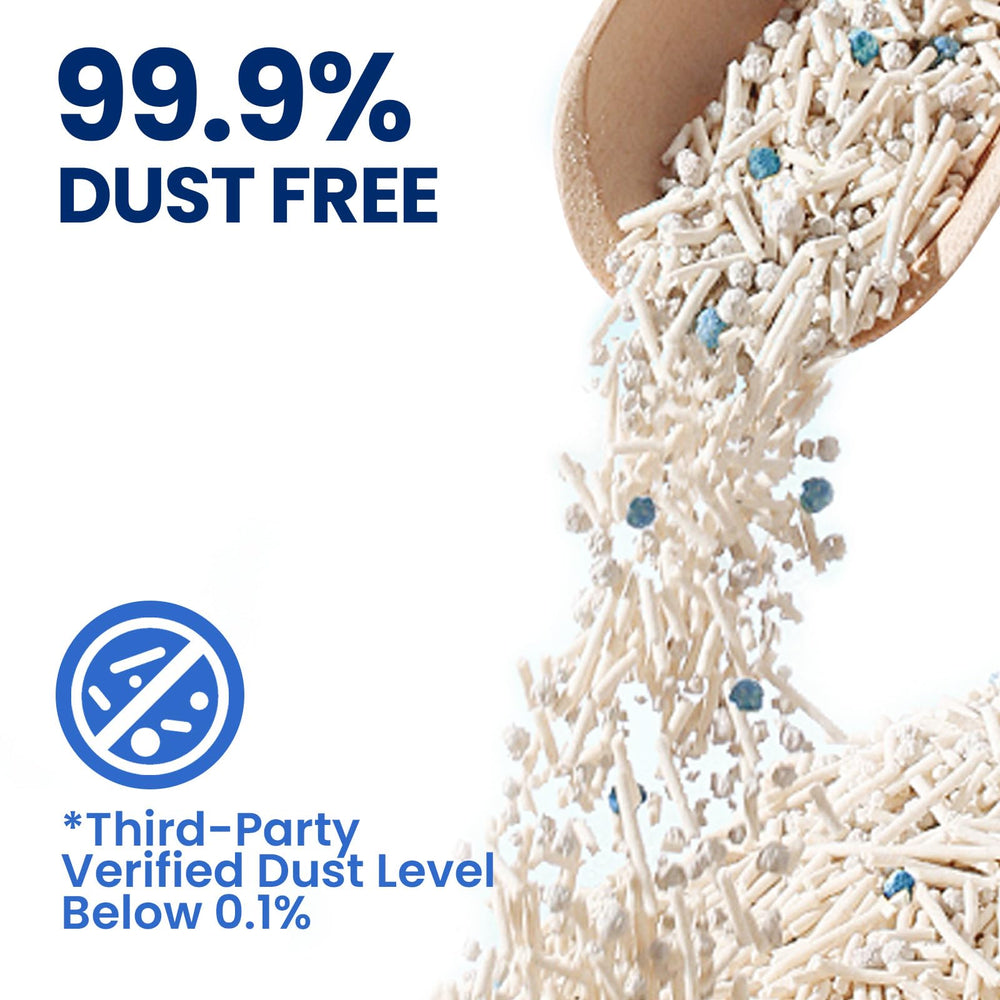 OPET plant-based ingredients support eco-friendly multi-cat litter options.