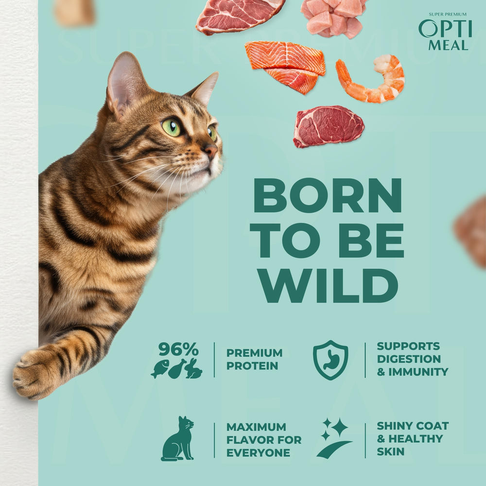 Optimeal moisture-rich morsels in gravy boost flavor and hydration.