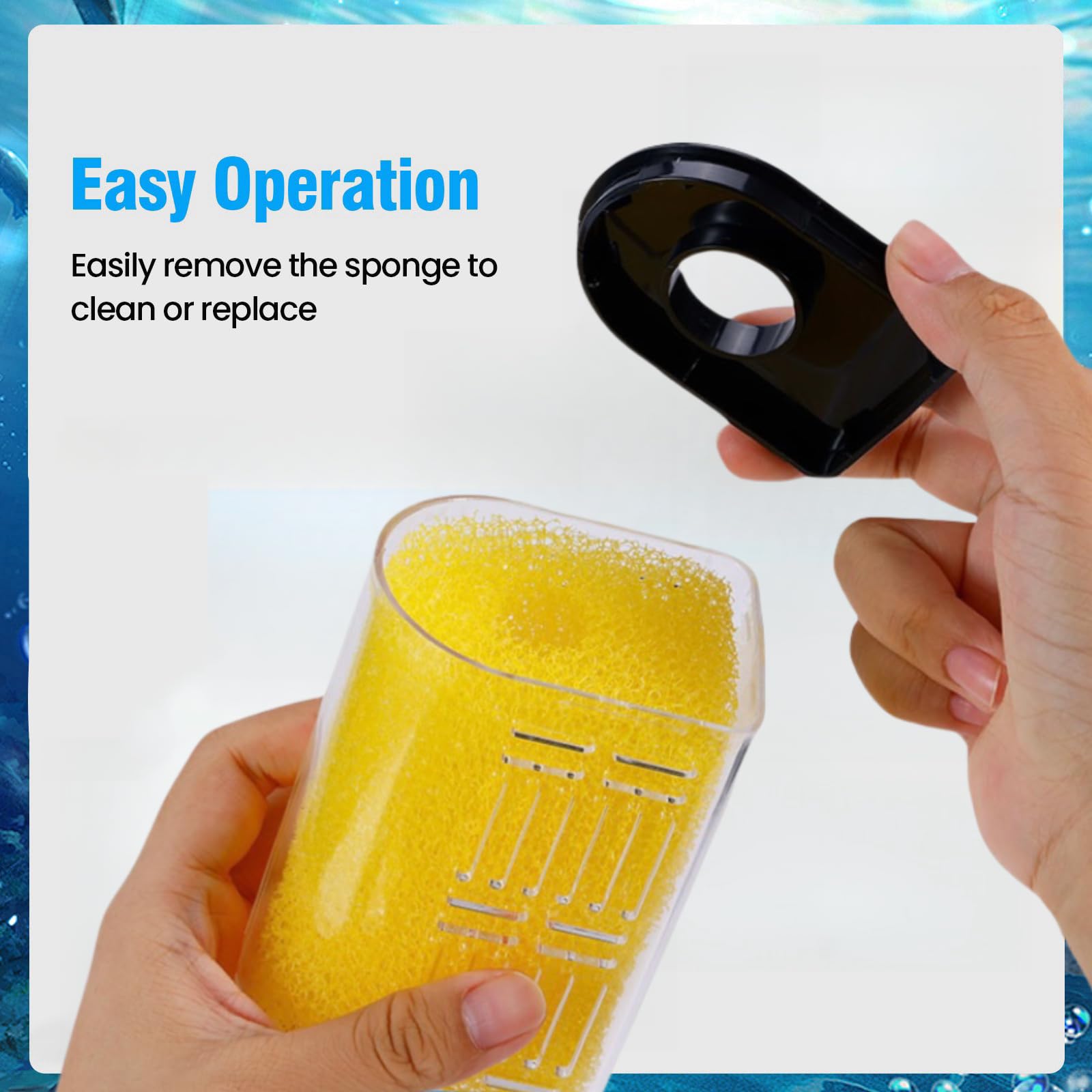OQTTNEO compatible with 20-50 gallon tanks for larger fish