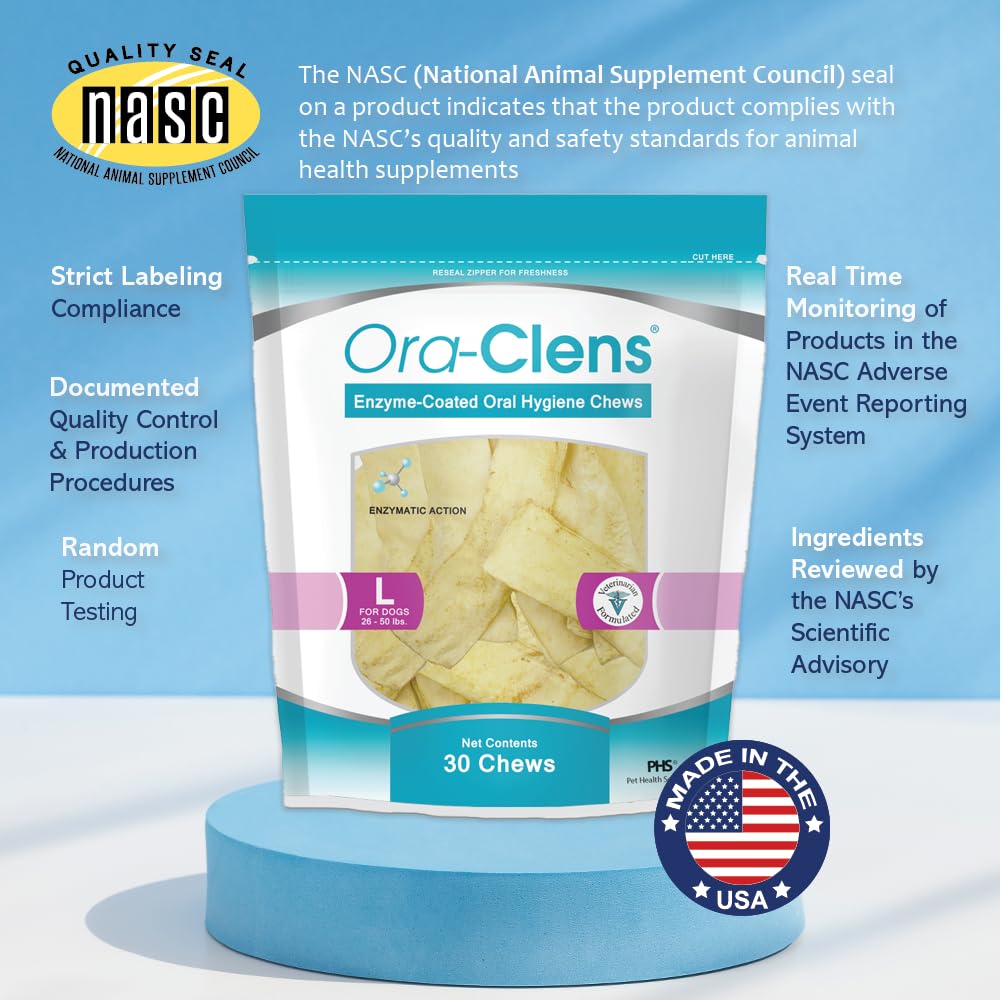 Ora-Clens treat-as-dental-care habit supports daily pet care routine.