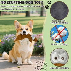 OraneeeO dog plush toy for tug and fetch sessions