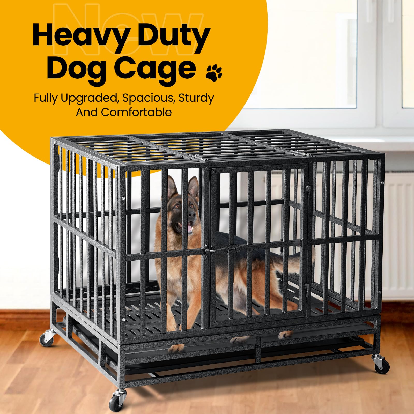 Oranland anti-odor design and rugged coating resists paw scratches.