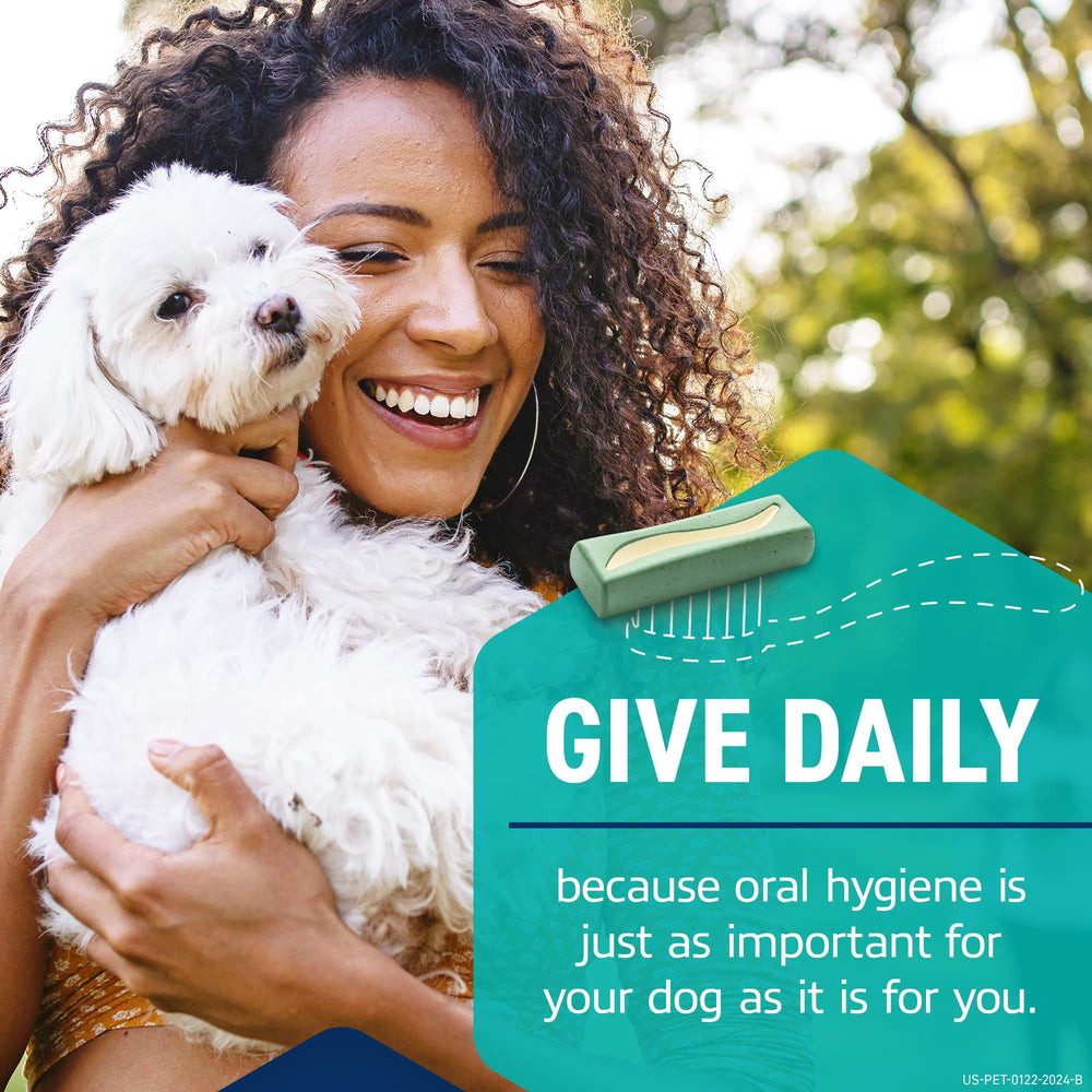 Medium-dog size OraVet Chews for 25–50 lb pets.