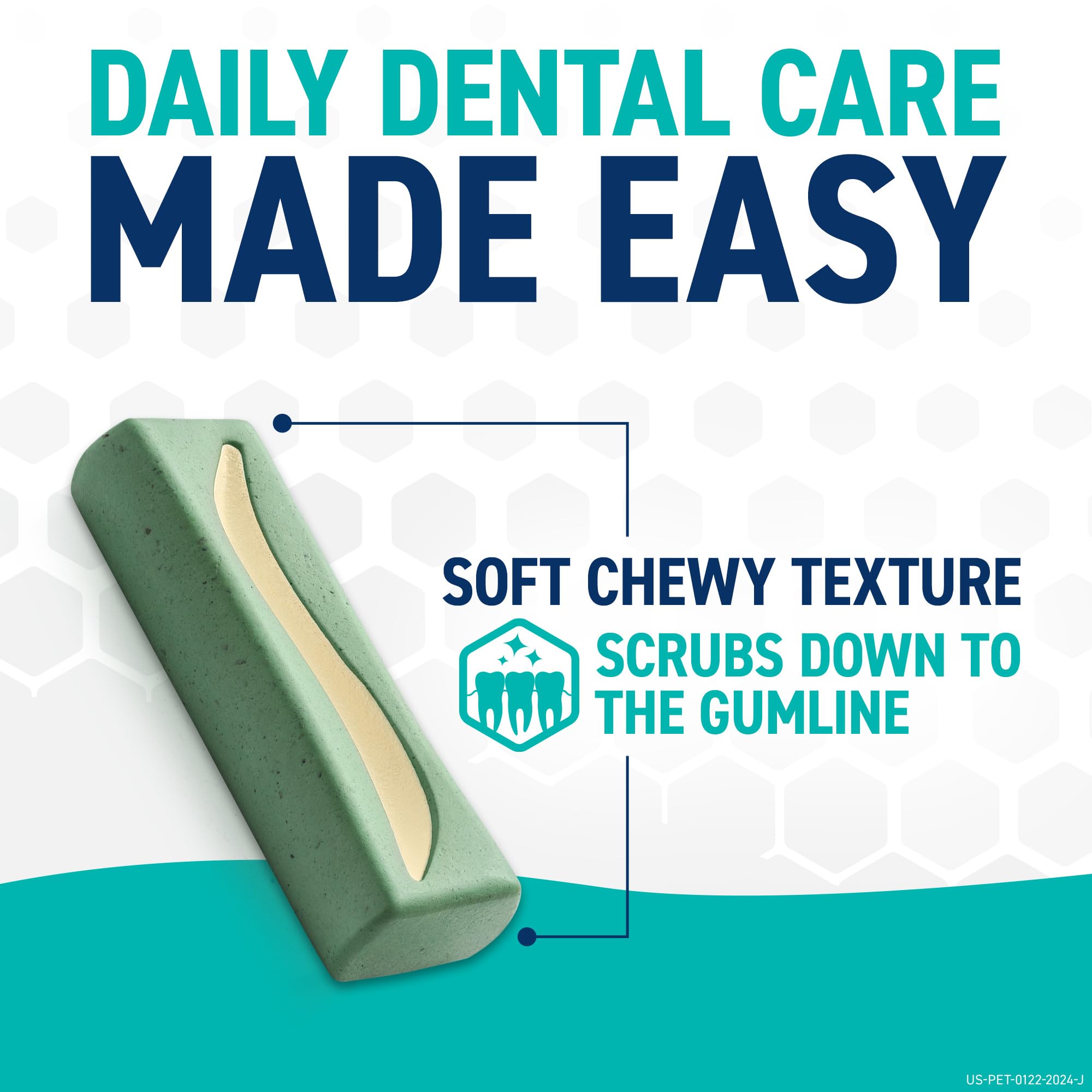 OraVet Dental Hygiene Chews shown as a convenient subscription option.