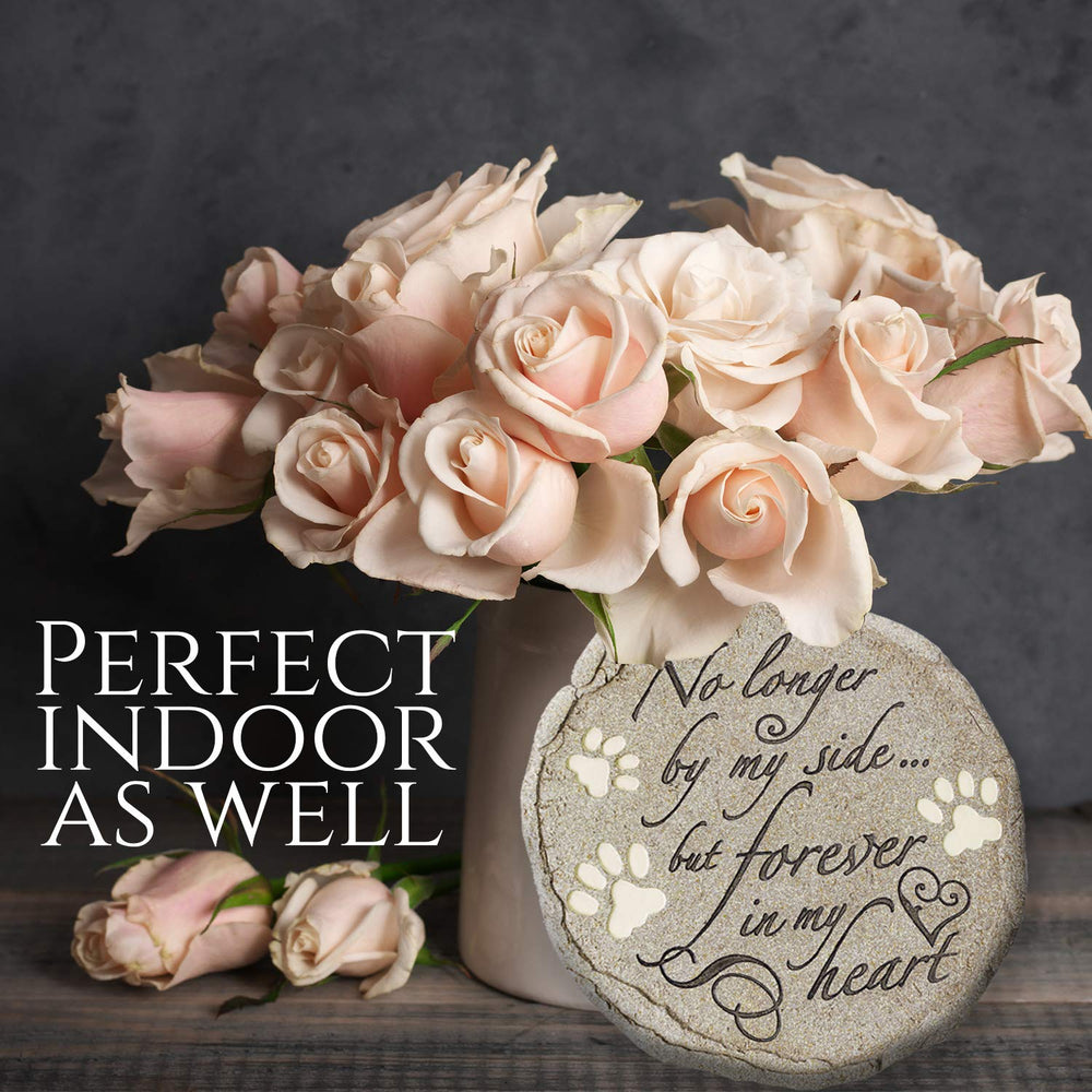 Orchid Valley stylish poly-resin memorial stone, weatherproof and durable