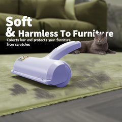 ORDORA Pet Hair Removal Tool on car seats helps keep interiors fur-free.