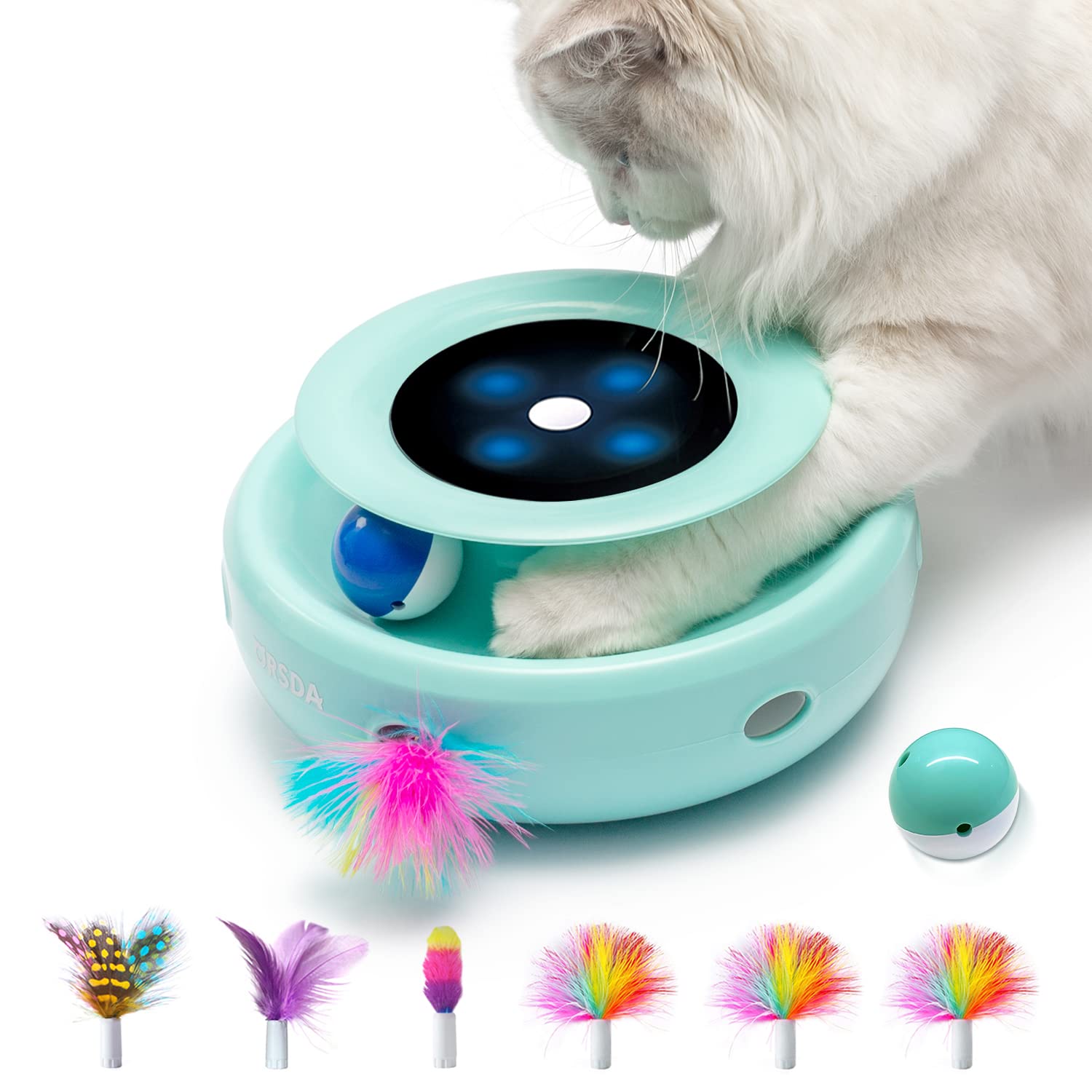 ORSDA 2-in-1 ball-on-track for active indoor play with benefits.