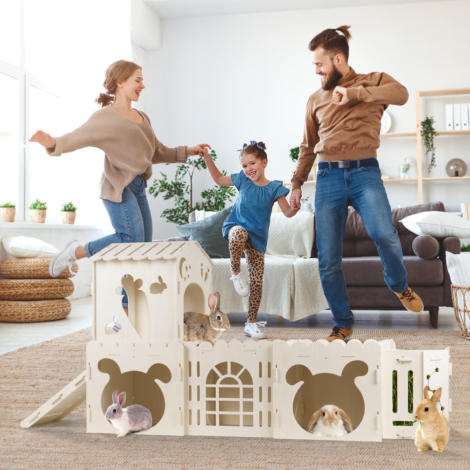 Easy-assembly modular design ready for quick setup