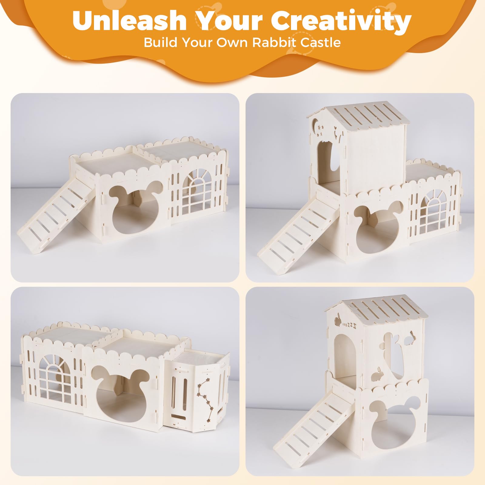 Multistory tower ideal for climbing and active play