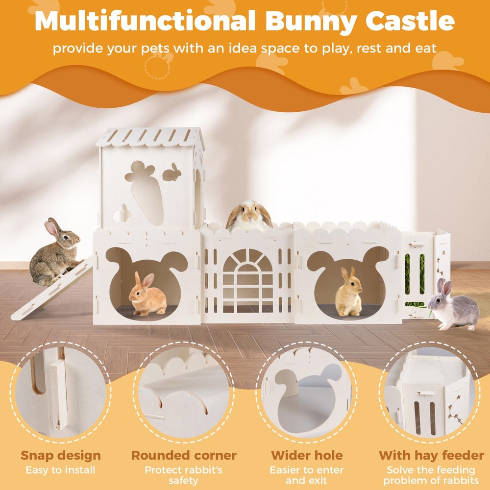 Sturdy pet-safe construction with burr-free wood details