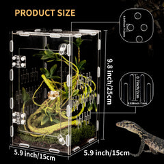 Orekemo tool-free assembly terrarium for quick, beginner-friendly setup.