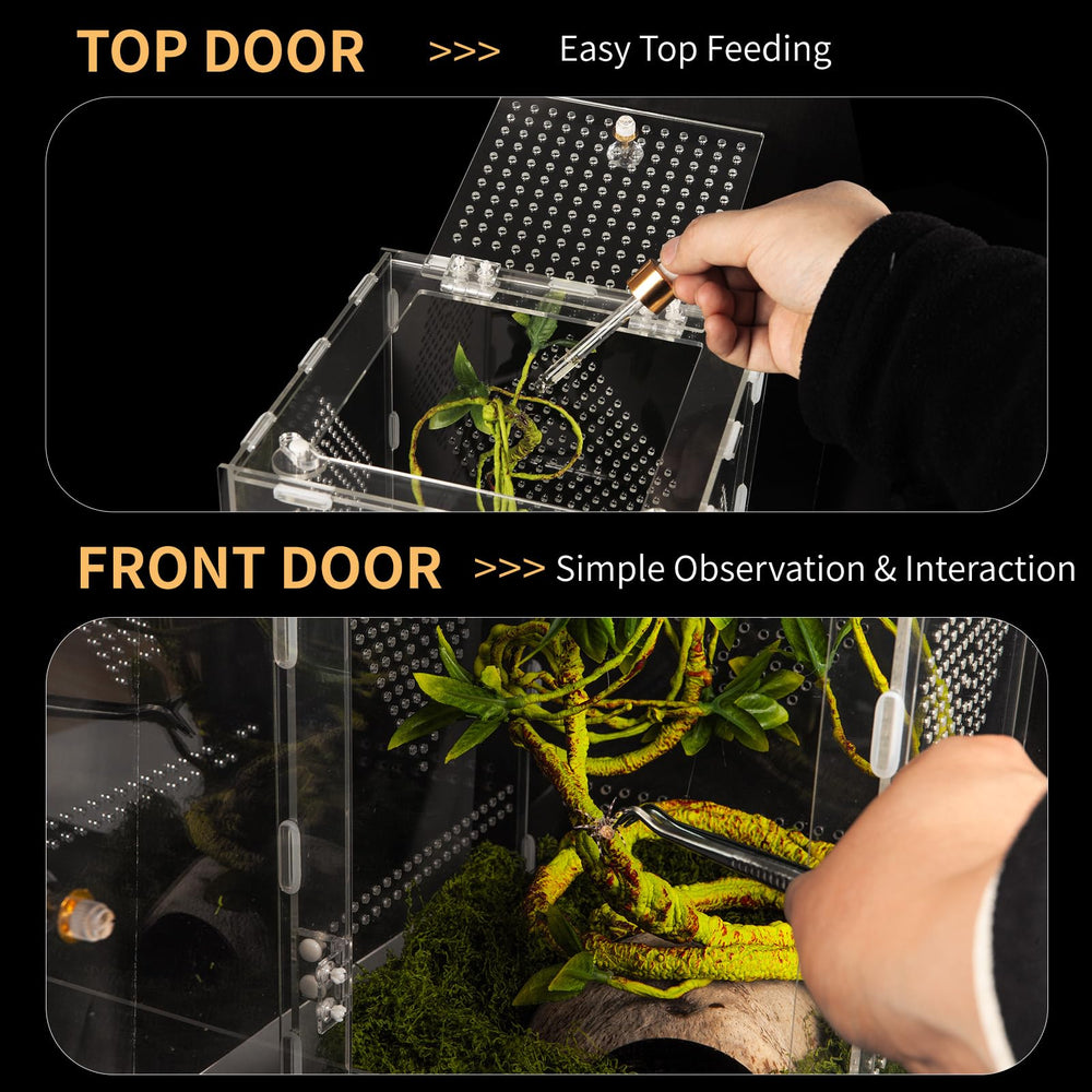 Orekemo twist-lock door ensuring pet security