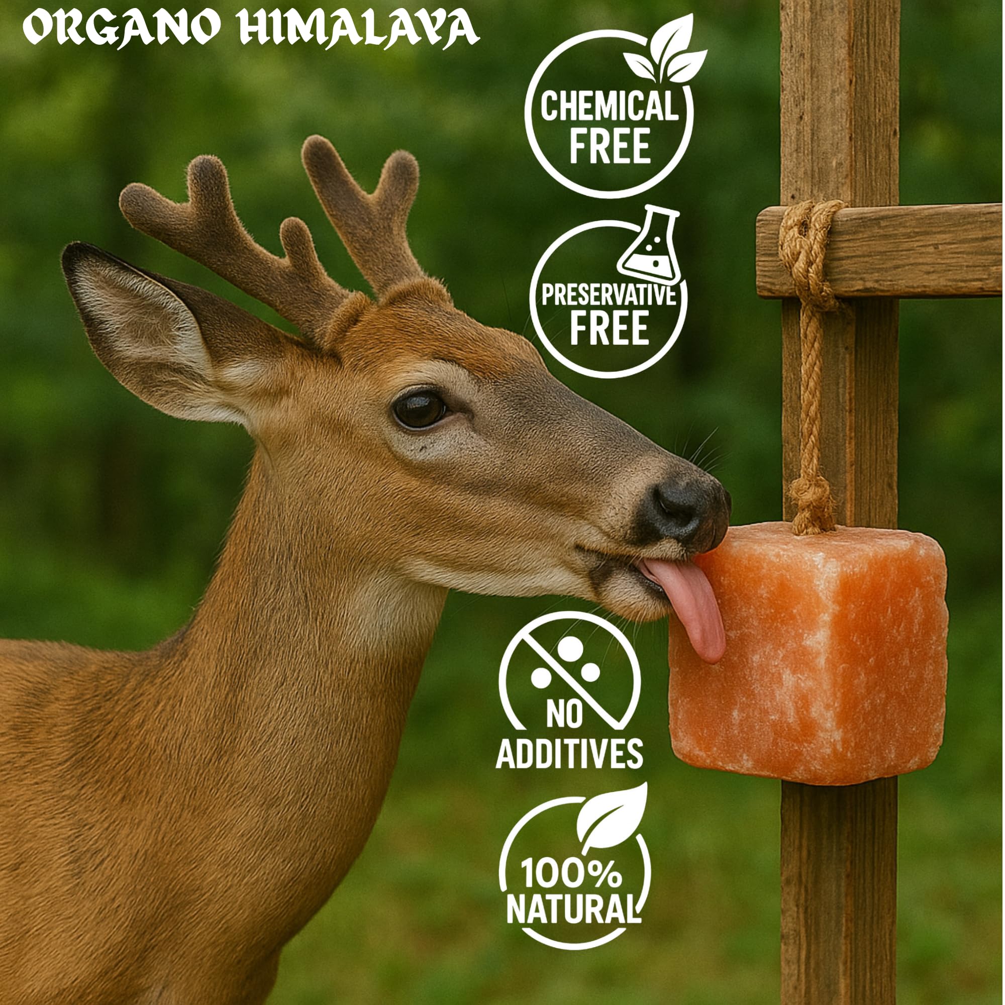 Organo Himalaya weather resistant blocks suited for indoor stalls and outdoor pastures.