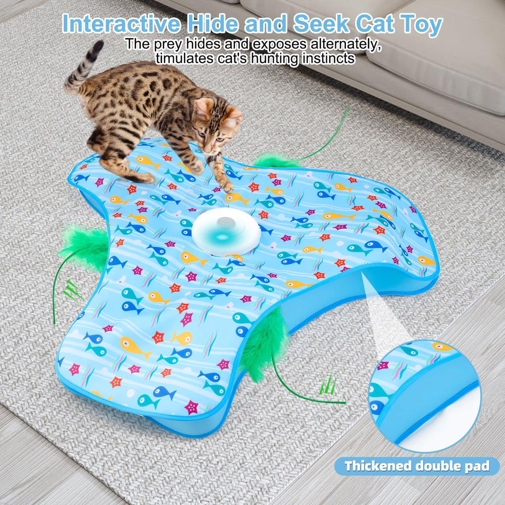 ORHOMELIFE motion sensor mode keeps cats engaged with dynamic play
