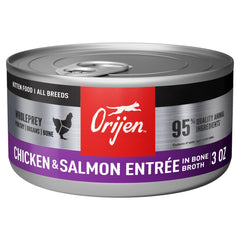 ORIJEN Kitten pate close-up texture highlights rich ingredients for palatability.