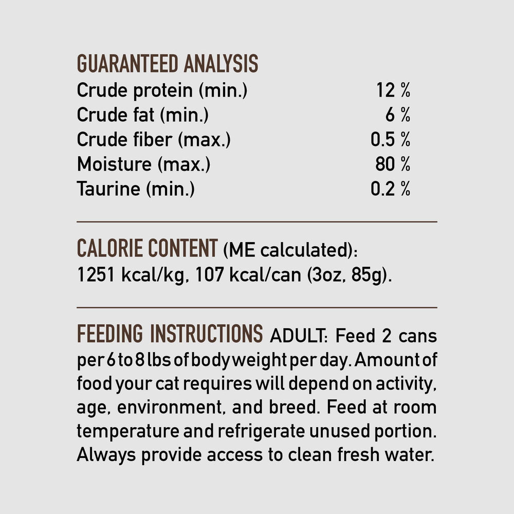 Graphic shows 24 cans in ORIJEN Regional Red Entrée packaging