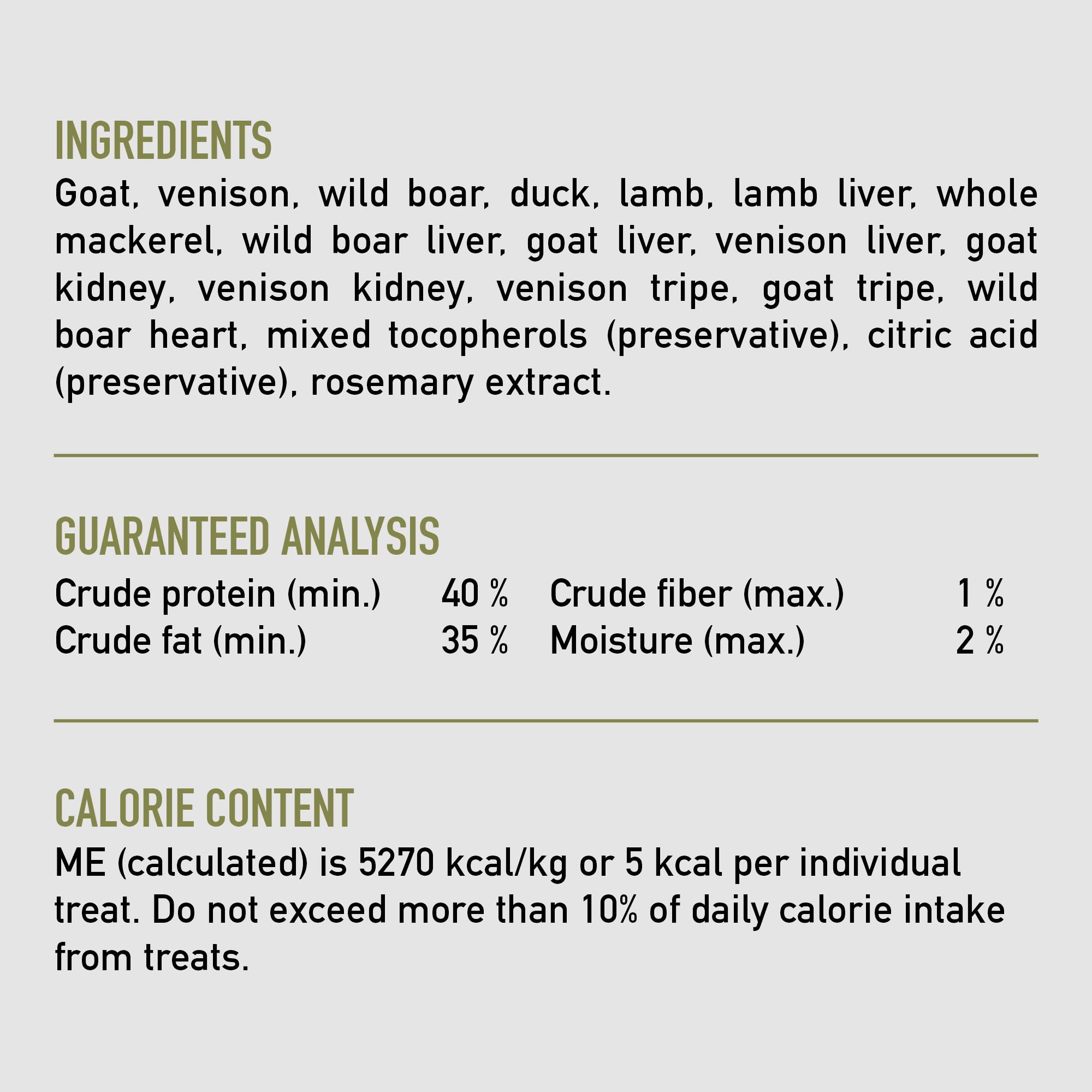 ORIJEN Tundra duck-mackerel chunks provide flavorful protein-rich rewards