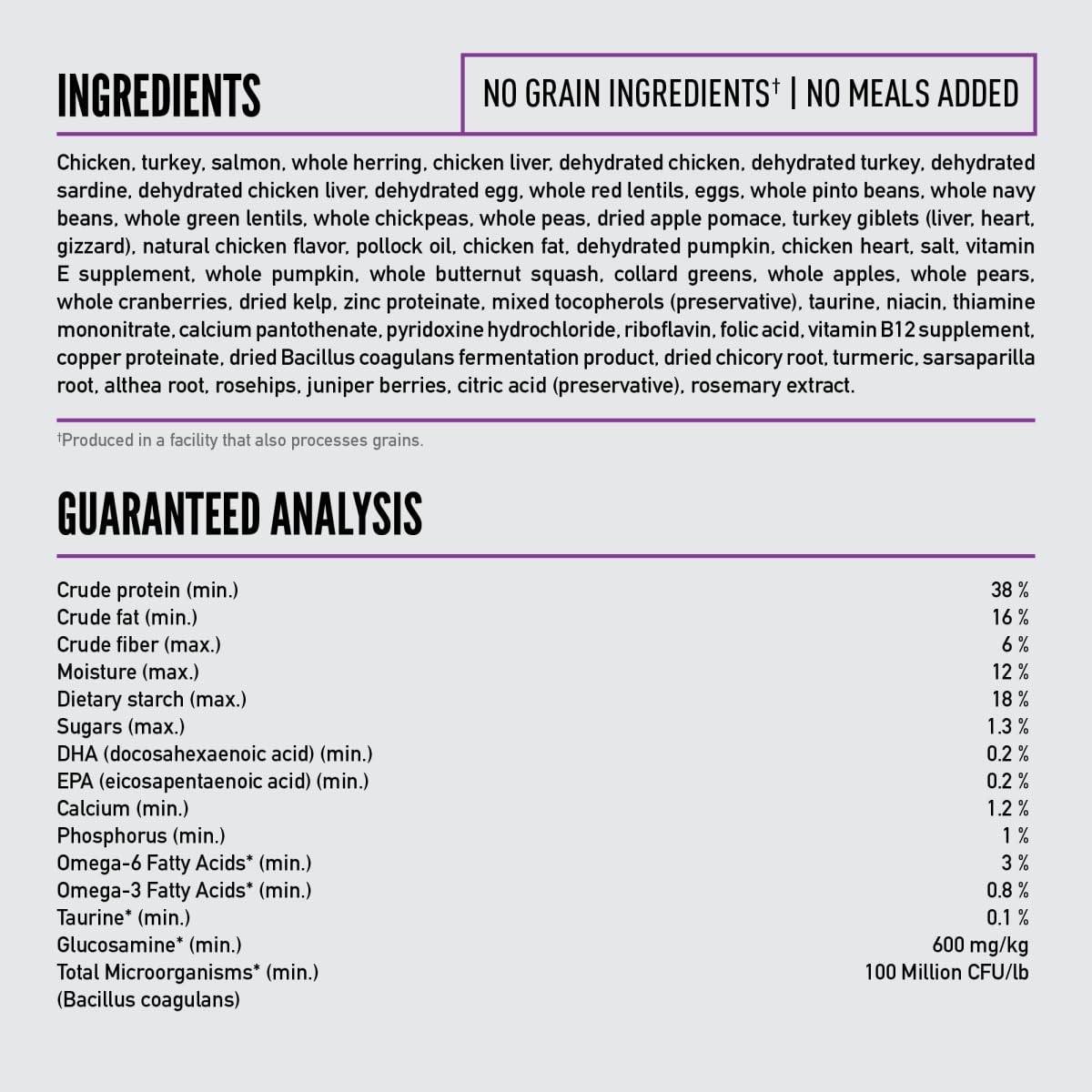 ORIJEN USA-made kitchen uses carefully sourced ingredients