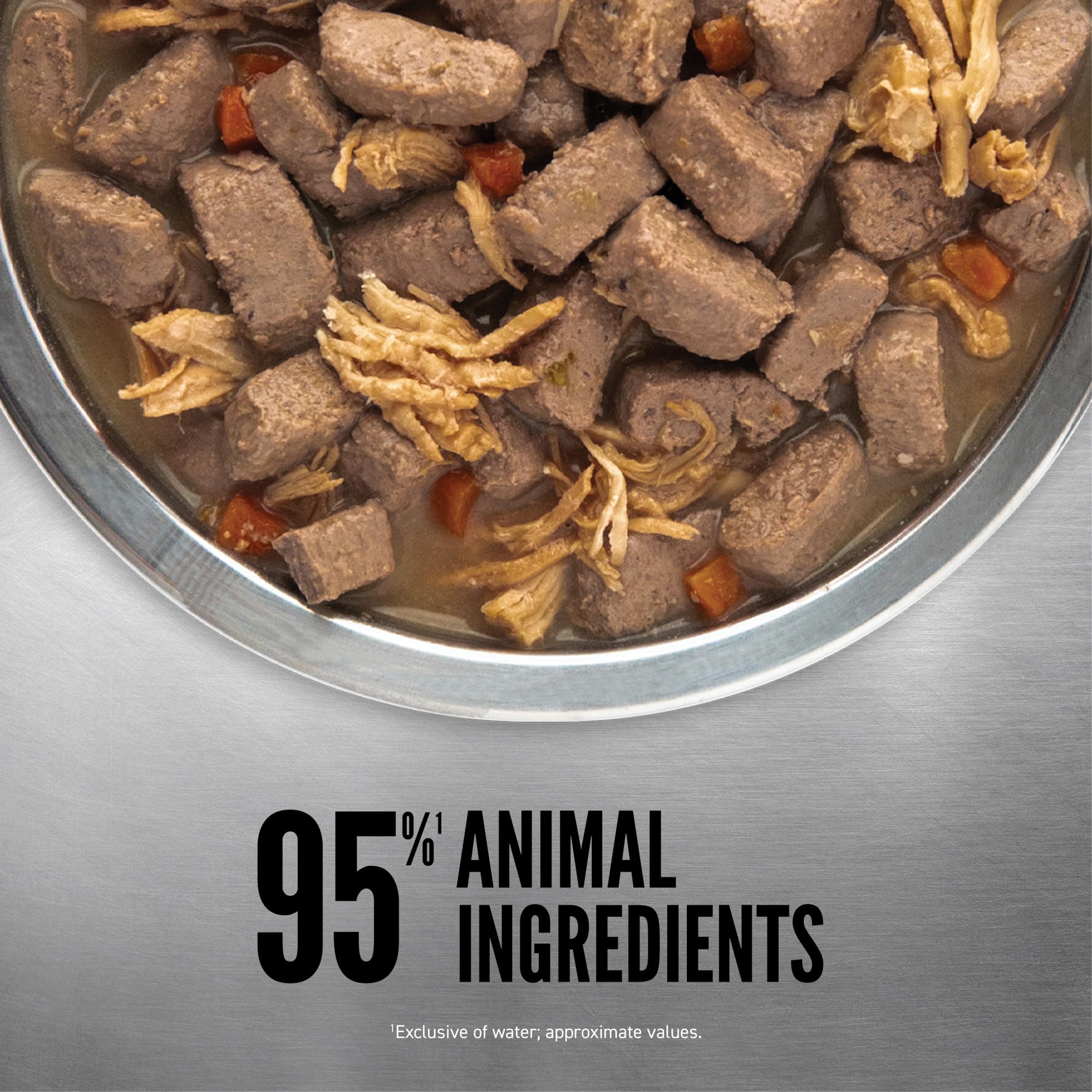 ORIJEN serving bowl ready-to-serve wet dog food highlight.