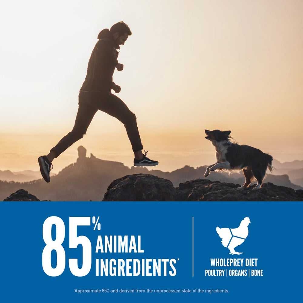 ORIJEN WholePrey ingredients with organs and bones for complete nutrition