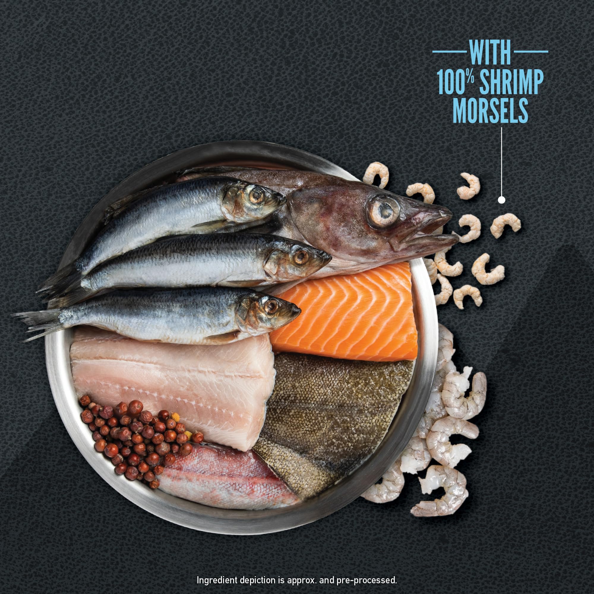 ORIJEN Wild Reserve dry cat food emphasizes a protein-rich formulation