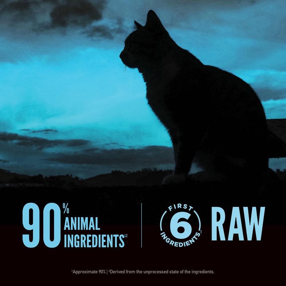 ORIJEN Wild Reserve dry cat food promotes healthy skin and coat with fish oils