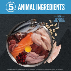 ORIJEN Wild Reserve WholePrey ingredients offer protein, organs, and bone balance