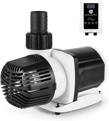 Orlushy DC-5000 silent swirl pump front view for quiet aquarium circulation.