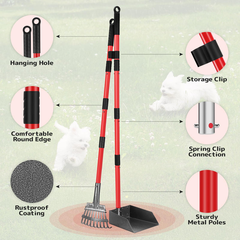 Sturdy metal construction resists wear during regular use.