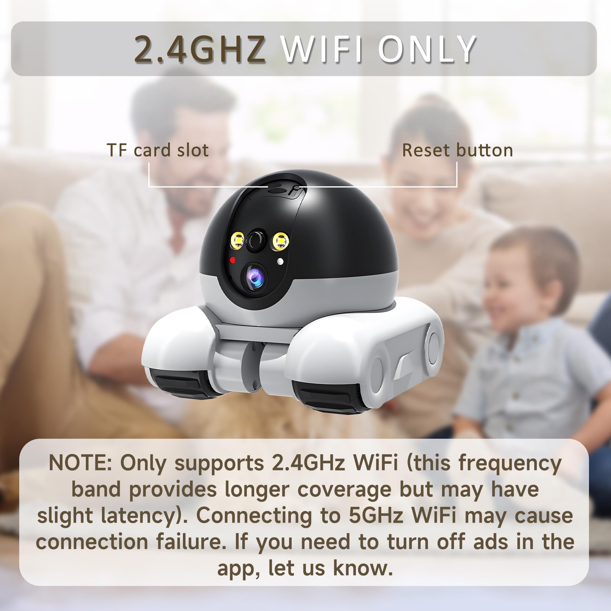 OROMVO Pet Camera 32GB SD included supports reliable local recording.