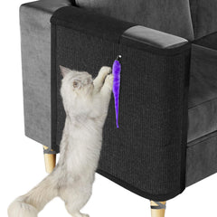 Oroonoko cat-scratch protector with sisal mat for durable scratching