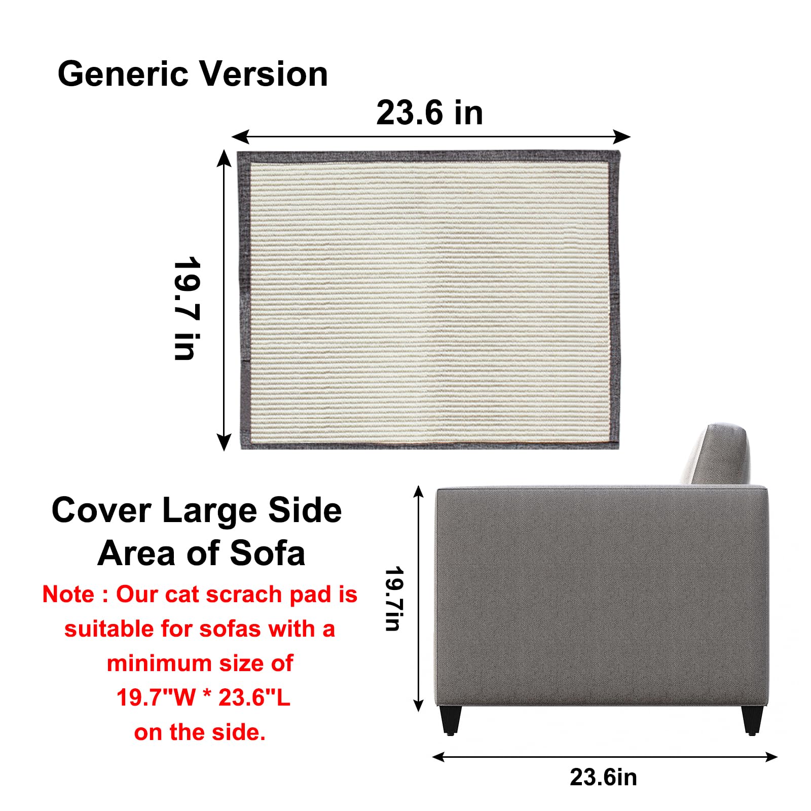 Oroonoko easy installation on sofa, quick setup for busy homes.