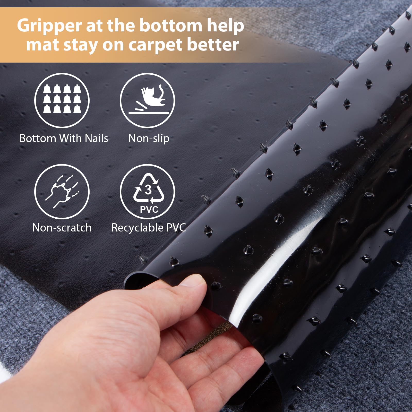 Oroonoko universal size fit adapts to many doorway widths.