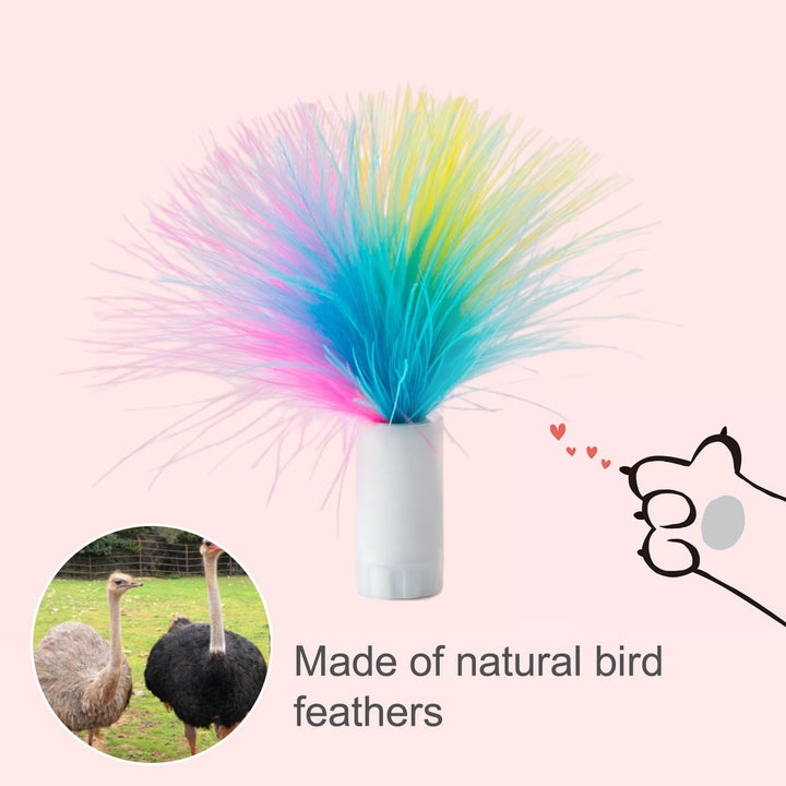 ORSDA purple feather attachment ready for interactive hunting-inspired fun