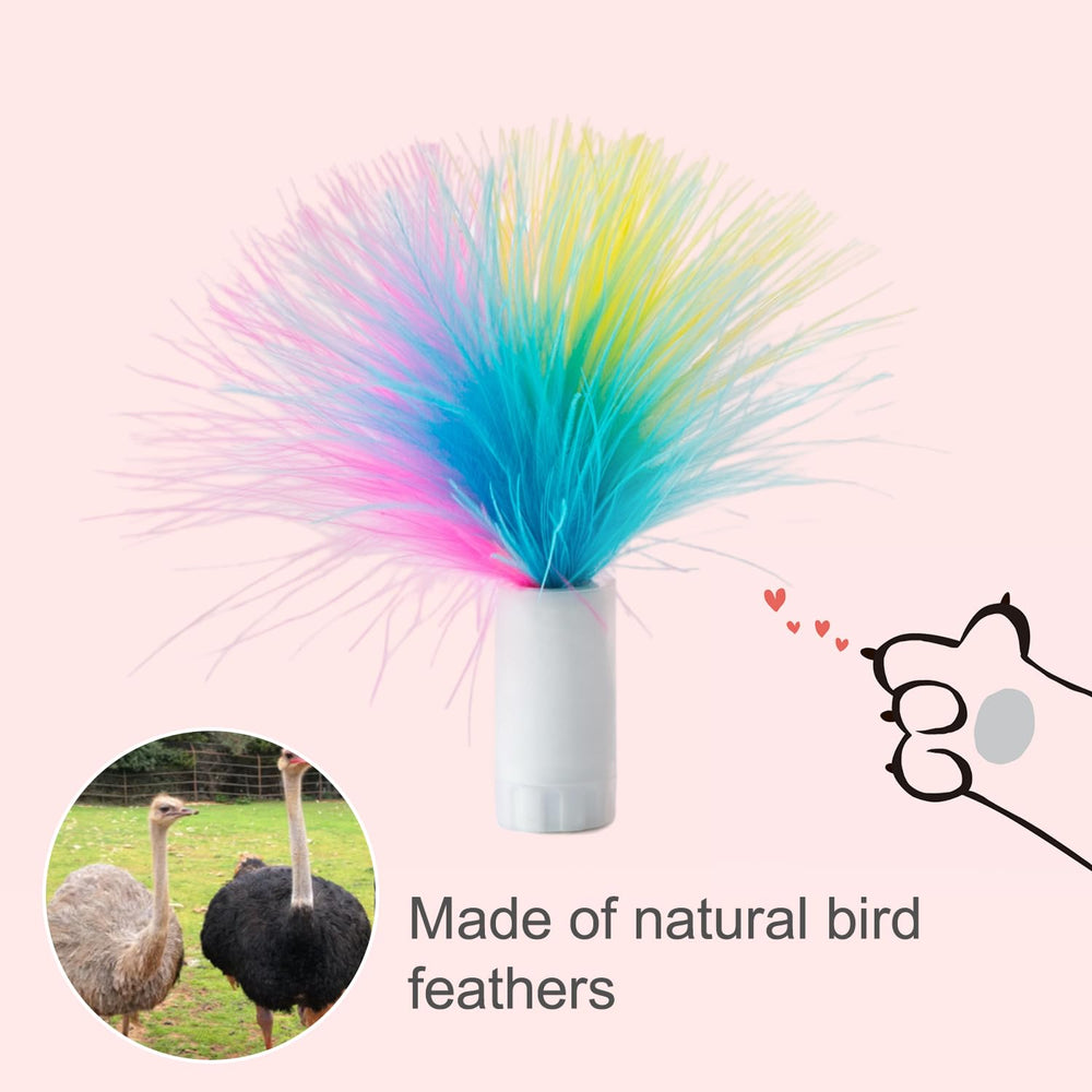 ORSDA purple feather attachment ready for interactive hunting-inspired fun