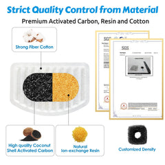 ORSDA eight-filter package keeps water fresh and odor-free