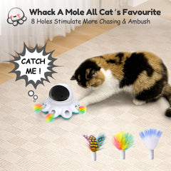 ORSDA cat laser toy safe ABS body designed for comfortable, safe play.