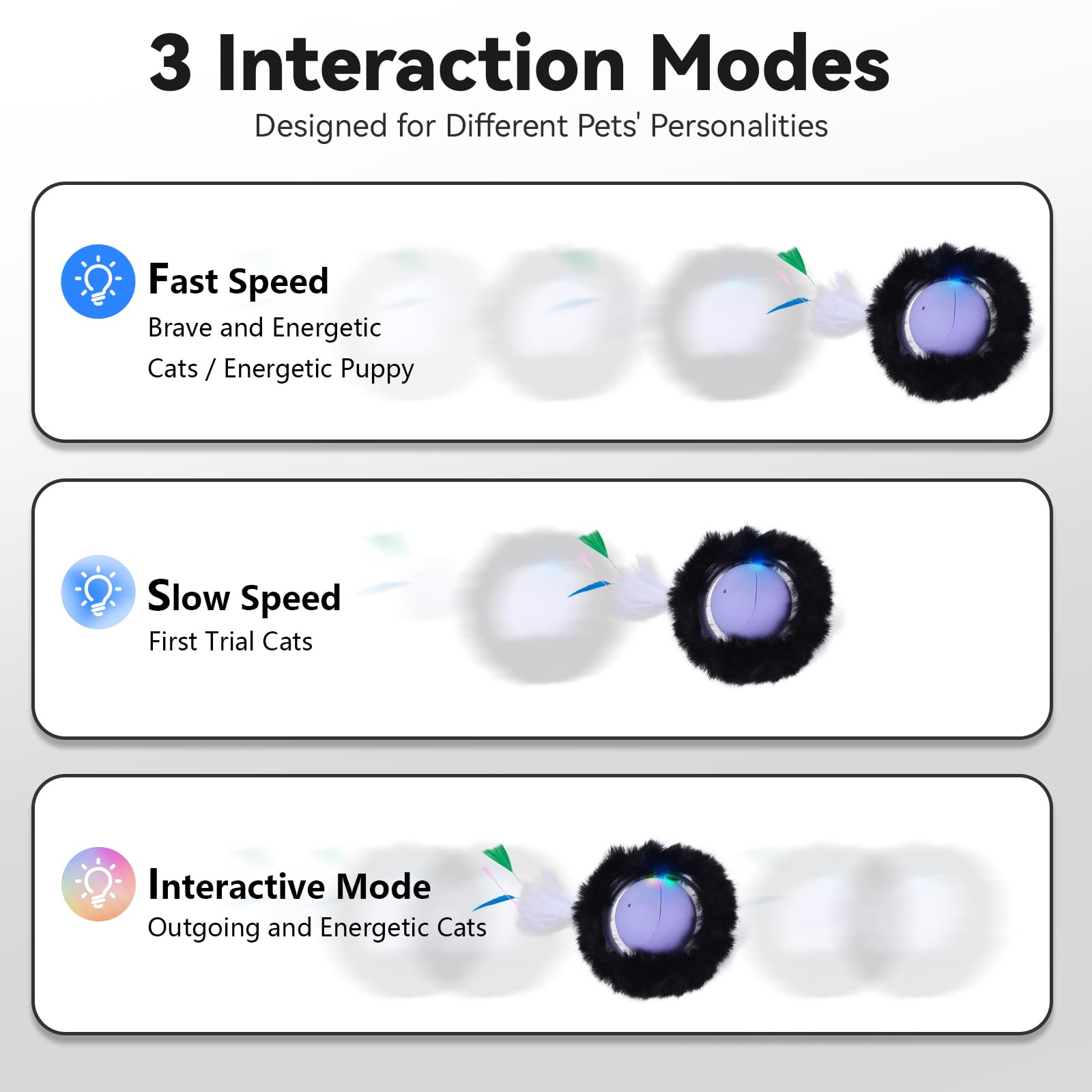 ORSDA fast rolling action invites quick chasing sessions and exercise.