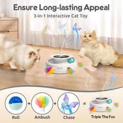 ORSDA butterfly fluttering toy to attract attention and encourage chasing