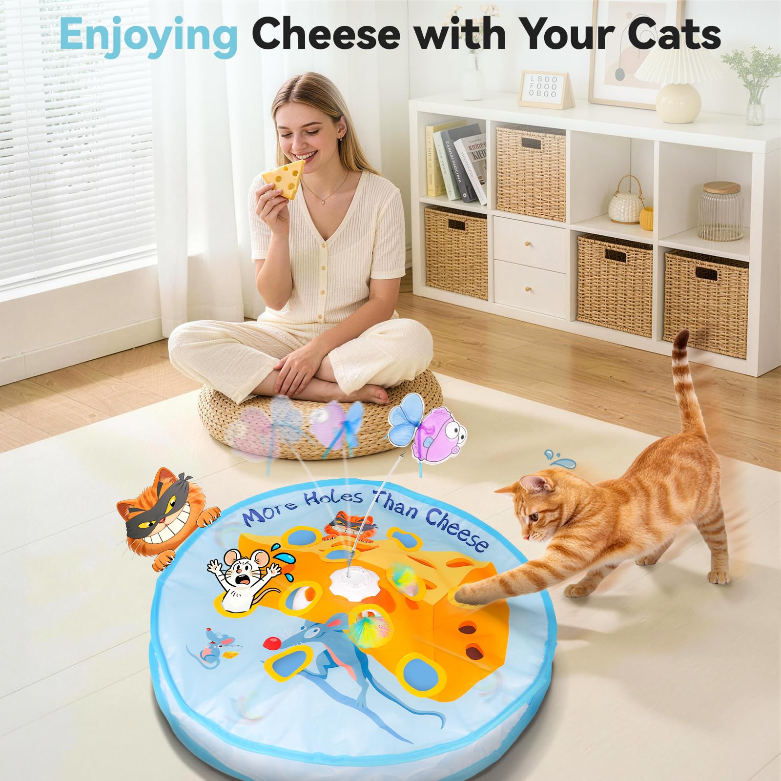 ORSDA cat toy safe materials protect paws during play