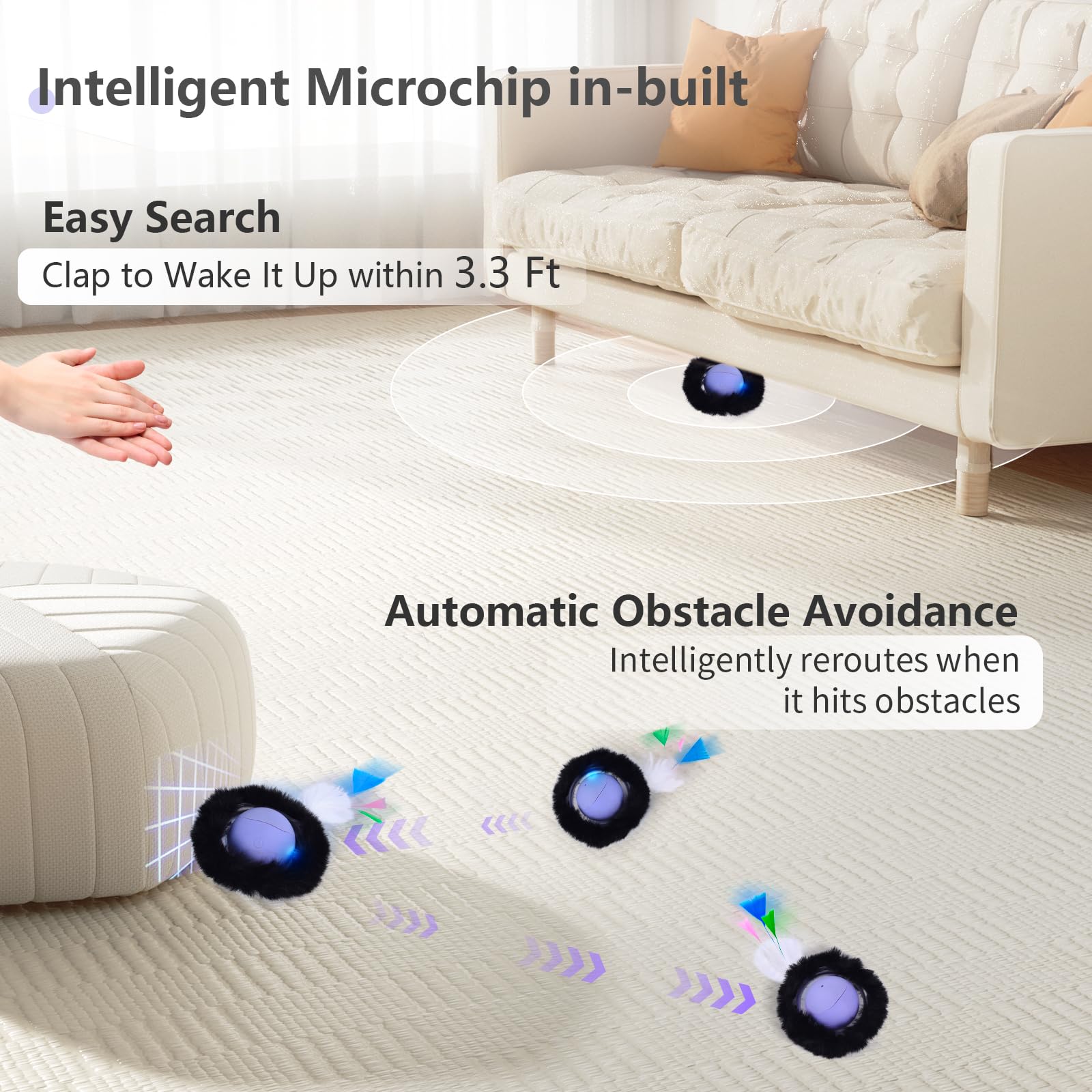 ORSDA touch-activated sensor ensures responsive play sessions