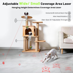 ORSDA laser cat toy four modes providing varied pacing for cat energy