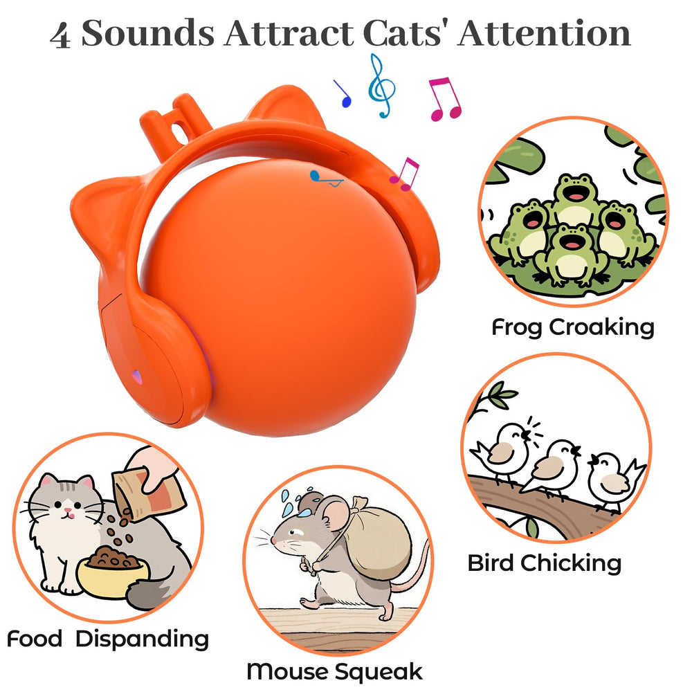 ORSDA Smart Ball clap-find helps locate the toy when resting under furniture.