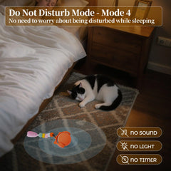 ORSDA Smart Ball four-sound feature attracts cats with varied stimuli for engagement.