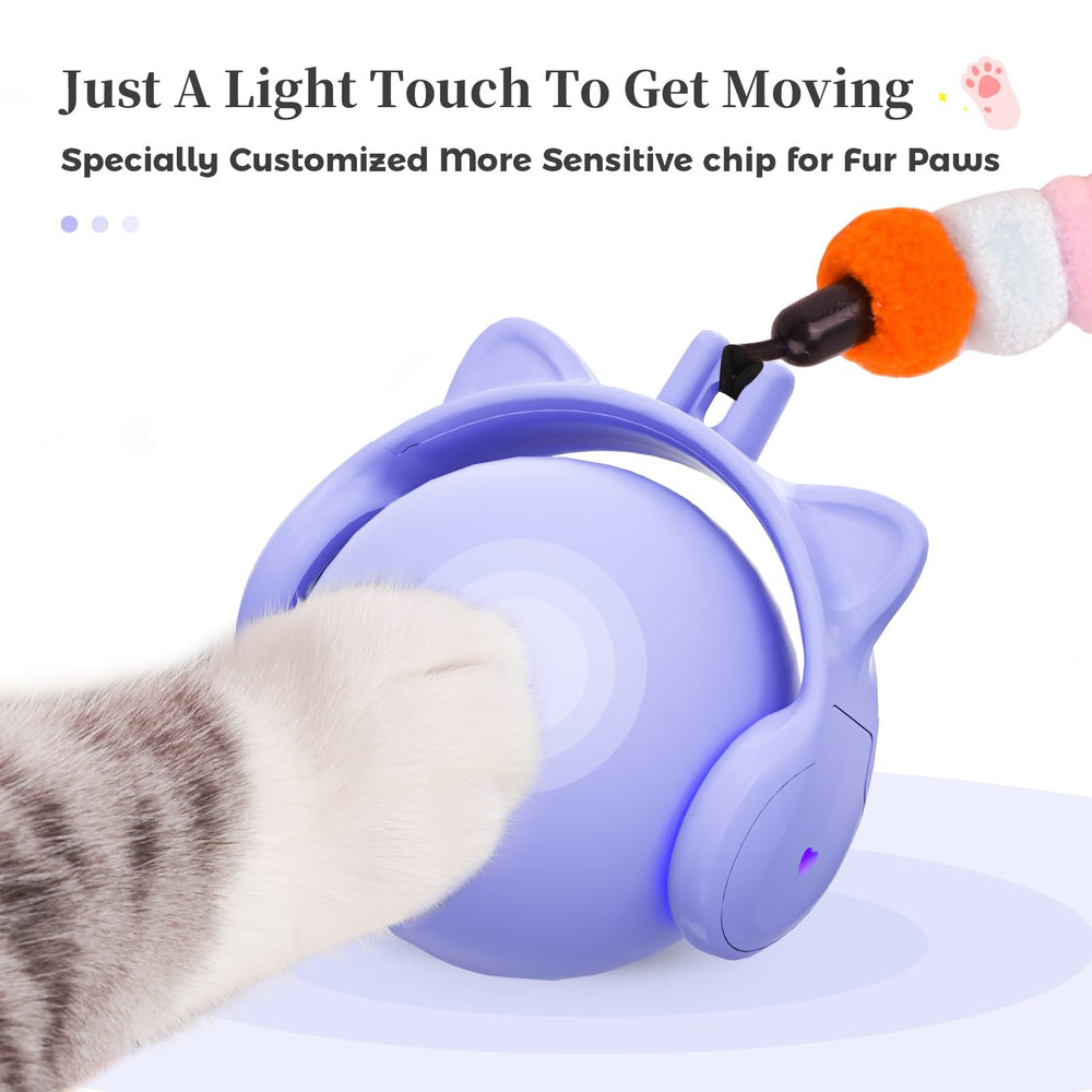 ORSDA USB-C rechargeable cat toy for easy charging