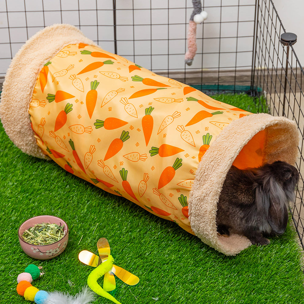 ORZECHKO indoor hideout tunnel offers a cozy habitat